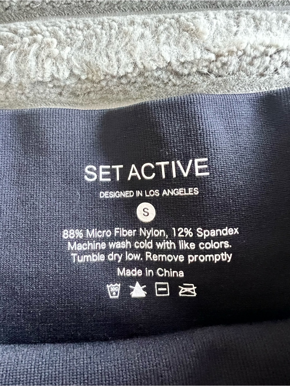 SET Active Women's Biker 3" Shorts Black Size Small - Picture 3 of 4